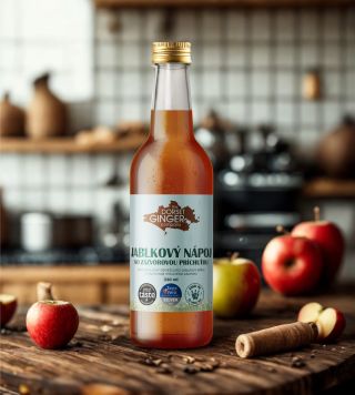 🍏 Jablkový nápoj s hrejivým zázvorom Dorset Ginger – 330 ml čistého pôžitku! 🌿 ✨ Bez konzervantov, z kvalitných...