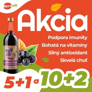 🍂 JESENNÁ AKCIA JE TU! 🍂 Zásobte sa vitamínmi a posilnite imunitu na jeseň so 100 % šťavou z arónie! 💜 🎁 Špeciálna ponuka:...